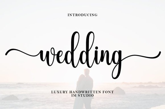 Wedding Font